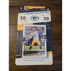 2020 Panini Donruss Green Bay Packers Team Collection Aaron Rodgers Jordan Love